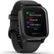 Garmin Venu Sq Music Edition - Smartwatch - Gezondheidsmonitoring en muziek - Zwart