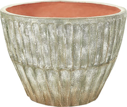 NYSSA - Bloempot - Groen - ⌀ 50 cm - Terracotta