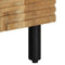 vidaXL - Dressoir - 60x33x75 - cm - massief - mangohout - bruin
