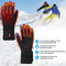 Saaf Light - Verwarmde Handschoenen - 3 standen - Water- en Windafstotend - Zwart