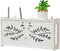 MNBVH - Enkele Wandplank voor Router - Milieuvriendelijk ABS - 48 x 11,5 x 24 cm