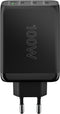 Goobay 65555 - Thuislader - 4-poorts USB-C PD 100W - GaN