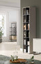 Furnilux Noida - Stellingkast - Praktische indeling - Zwart - 35x45x192cm