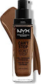 Nyx Professional Makeup Can't Stop Won't Stop Foundation - Cocoa - Volledig Dekkende Foundation - Donker