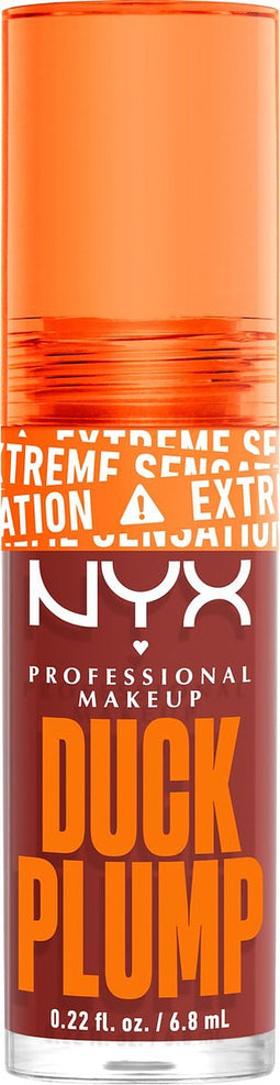 Nyx Professional Makeup Duck Plump - Brick Of Time - Plumping lipgloss - Rood - 6,8ml