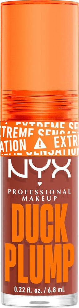 Nyx Professional Makeup Duck Plump - Brown- Of Applause - Plumping lipgloss - Bruin - 6,8ml