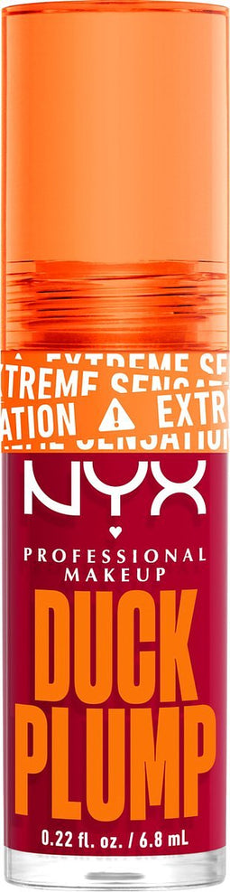 Nyx Professional Makeup Duck Plump - Hall Of Flame - Plumping lipgloss - Rood - 6,8ml