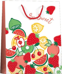Papieren cadeau tas L Summerfruits