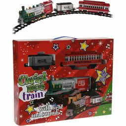 Lifetime Klassieke Elektrische Trein - Kerstmis - Geluid en Lichten (23 onderdelen)