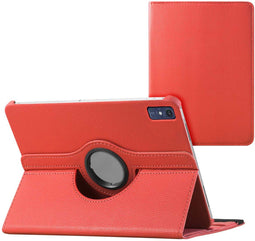 imoshion Tablet Hoes - Geschikt voor Lenovo Tab P12 - 360° Draaibare Bookcase - Rood