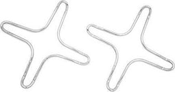 Metaltex - Gaspitverkleiner Set - 2 Stuks - Verchroomd Staal