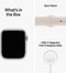 Apple Watch Series 8 - Smartwatch - Temperatuurregistratie en Crashdetectie - Sterrenlicht Aluminium