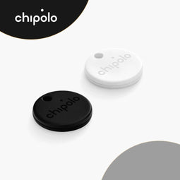 Chipolo One - Bluetooth Tracker - Geluid en locatie registratie - Zwart/Wit (2 stuks)