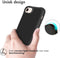 iMoshion Hoesje Geschikt voor iPhone SE (2022) / SE (2020) / 8 / 7 Hoesje Shockproof - iMoshion Rugged Hybrid Carbon Case - Zwart