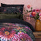 Melli Mello Rock & rose Duvet cover Black - 200x200/220CM (+2x 70x60CM pillowcase 2pcs.)