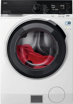 AEG LWR9W81600 - Voorlader - Duits Display - Wit