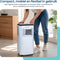 Gologi 3-in-1 Mobiele Airco - Aircooler met Wifi en App - 9.000 BTU/h - Inclusief Raamafdichtingskit en Afstandsbediening - Wit