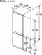 Siemens KI86NADD0 - Inbouw koelkast - 184L koelruimte 76L vriesruimte - iQ500