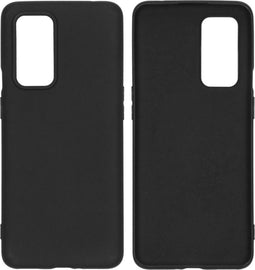 iMoshion Hoesje Geschikt voor OnePlus 9 Pro Hoesje Siliconen - iMoshion Color Backcover - Zwart