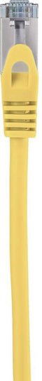 Renkforce RF-5153668 RJ45 Netwerkkabel, patchkabel CAT 6A S/FTP 3.00 m Geel Snagless, Vlambestendig 1 stuk(s)
