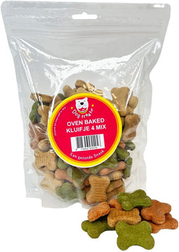 600 gr Dog treatz oven baked kluifje 4 mix