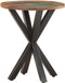 vidaXL - Bijzettafel - 48x48x56 - cm - massief - gerecycled - hout