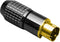 BKL Electronic 0204022 Miniatuur-DIN-connector Stekker, recht Aantal polen: 8 Zwart 1 stuk(s)