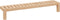 vidaXL - Wandrek - 62x10x12,5 - cm - Massief - Hout - Notenhout
