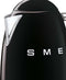 Smeg KLF03BLEU - Waterkoker - 1,7L - 2400W - Mat zwart