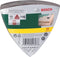 Bosch 2 607 019 489 - Delta schuurpapierset - Fijn schuren - (1 stuk)