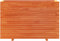 vidaXL - Plantenbak - 110x40x72,5 - cm - massief - grenenhout - wasbruin