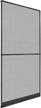 vidaXL - Hordeur - met - scharnieren - 120x240 - cm - antraciet