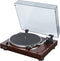 Thorens TD 204 - Platenspeler - Snaaraandrijving met stille motor - Walnoot
