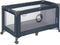 Lionelo Stefi - Campingbedje 3-in-1 - Babybed Reisbedje Box - 60x120 cm - Zij-ingang Rits - Inclusief Matras - Blauw