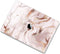 Lunso Geschikt voor MacBook Pro 16 inch (2019) cover hoes - case - Marble Vera