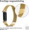 iMoshion Bandje Geschikt voor Fitbit Luxe Maat S - iMoshion Milanees magnetische band - goud