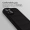 imoshion Hoesje - Geschikt voor iPhone 14 - EasyGrip Backcover - Zwart