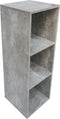 Vakkenkast Vakkie 3 open vakken opbergkast - boekenkast - wandkast - industrieel grijs beton