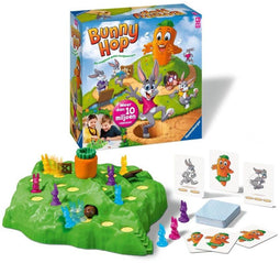 Ravensburger Bunny Hop - Bordspel - Konijnenrace voor 2-4 spelers (4-99 jaar)