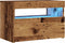 vidaXL - Tv-meubel - met - LED - 60x35x40 - cm - bewerkt - hout - oud - hout