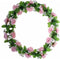 Basil Roses Flower Garland Bloemenstreng - Met Rozen – Roze