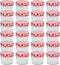 vidaXL - Jampotten - met - wit - met - rode - deksels - 24 - st - 110 - ml - glas