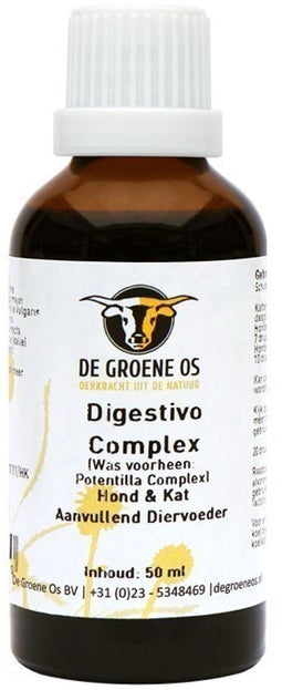 Groene Os Digestivo complex - Hond/Kat - 50 Milliliter