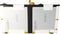 Accu geschikt voor Samsung Galaxy Tab S2 9.7, SM-T810, Li-Polymer, 3.8V, 5800mAh, 22.0Wh, ingebouwd, zonder gereedschap