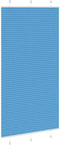 vidaXL - Plissé - rolgordijn - 105x200cm - stofbreedte - 104,4cm - polyester - blauw