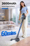 MYBOT S8 Ultra - Steelstofzuiger - Dweilfunctie - 430W - 30Kpa - 3 Zuigniveaus - Zakloos - Zwart