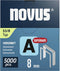 Novus 042-0762 - Nieten Type 53 - Fijndraad 8 mm x 11.3 mm (5000 stuks)