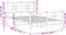 vidaXL - Bedframe - met - hoofd- - en - voeteneinde - metaal - wit - 120 - x - 190 - cm