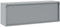 vidaXL - Wandkast - met - Gasliftdeur - - - Zwart - 100x25x35 - cm