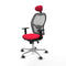 Piqueras y Crespo 1D086G1 - Bureaustoel - Hoogteverstelbaar - Rood